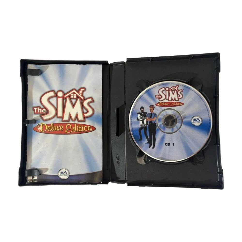 Sims 1 & 2 PC Lot 9 Games Deluxe Double Deluxe